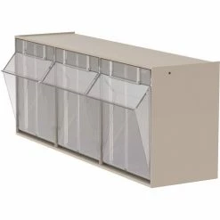Akro-Mils TiltView™ 3 Bin 06703 - 23-5/8"W x 7-13/16"D x 9-13/32"H -Containers & Organizers Sales Store 06703 C18