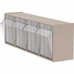 Akro-Mils TiltView™ 4 Bin 06704 - 23-5/8"W x 6-3/4"D x 8-3/16"H -Containers & Organizers Sales Store 06704 C18