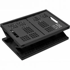 Shuter Plastic Mesh Folding Container 17-7/8"L x 12-1/8"W x 9-3/8"H, Black - Pkg Qty 5 6 Shuter Plastic Mesh Folding Container 17-7/8"L x 12-1/8"W x 9-3/8"H, Black - Pkg Qty 5 -Containers & Organizers Sales Store 1010267 Fold Bin Step2 K 1