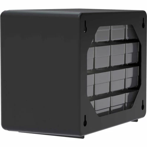 Akro-Mils Plastic Drawer Parts Cabinet 10116 - 10-1/2"W x 6-3/8"D x 8-1/2"H, Black, 16 Drawers 4 Akro-Mils Plastic Drawer Parts Cabinet 10116 - 10-1/2"W x 6-3/8"D x 8-1/2"H, Black, 16 Drawers - Image 4