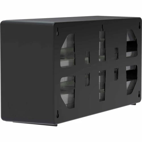 Akro-Mils Plastic Drawer Parts Cabinet 10126 - 20"W x 6-3/8"D x 10-1/4"H, Black, 26 Drawers 4 Akro-Mils Plastic Drawer Parts Cabinet 10126 - 20"W x 6-3/8"D x 10-1/4"H, Black, 26 Drawers - Image 4