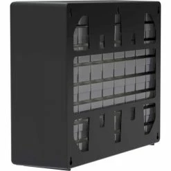 Akro-Mils Plastic Drawer Parts Cabinet 10164 - 20"W x 6-3/8"D x 15-13/16"H, Black, 64 Drawers -Containers & Organizers Sales Store 10164 14