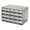 Akro-Mils Steel Small Parts Storage Cabinet 19320 - 17"W x 11"D x 11"H w/ 20 Gray Drawers