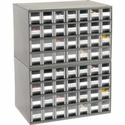 Akro-Mils Steel Small Parts Storage Cabinet 19228 - 17"W x 11"D x 11"H w/ 28 Gray Drawers -Containers & Organizers Sales Store 104838 10