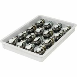 MFG Tray Molded Fiberglass Toteline Stacking Tote 875008 - 25-3/4"L x 17-3/4"W x 4-1/2"H, White 16 MFG Tray Molded Fiberglass Toteline Stacking Tote 875008 - 25-3/4"L x 17-3/4"W x 4-1/2"H, White -Containers & Organizers Sales Store 114007WH 04