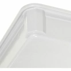 MFG Tray Molded Fiberglass Toteline Stacking Tote 875008 - 25-3/4"L x 17-3/4"W x 4-1/2"H, White 19 MFG Tray Molded Fiberglass Toteline Stacking Tote 875008 - 25-3/4"L x 17-3/4"W x 4-1/2"H, White -Containers & Organizers Sales Store 114007WH 07