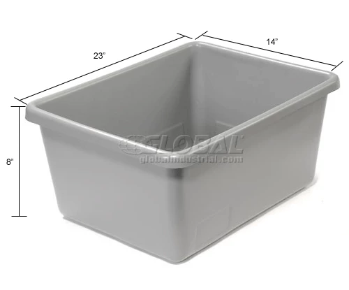 Dandux Tote Box without Lid 50P2452-080 - 25 x 16 x 8 10 Dandux Tote Box without Lid 50P2452-080 - 25 x 16 x 8 - Image 10