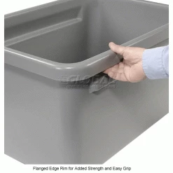 Dandux Tote Box without Lid 50P2494-150 - 28"L x 18-3/4"W x 15"H -Containers & Organizers Sales Store 126308 2wco