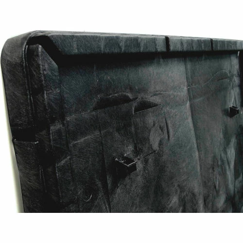 Monoflo Folding Bulk Shipping Container Lid BC4845LID - 48"L x 45"W Black 4 Monoflo Folding Bulk Shipping Container Lid BC4845LID - 48"L x 45"W Black - Image 4