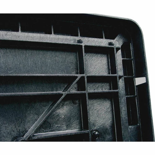 Monoflo Folding Bulk Shipping Container Lid BC4845LID - 48"L x 45"W Black 6 Monoflo Folding Bulk Shipping Container Lid BC4845LID - 48"L x 45"W Black - Image 6