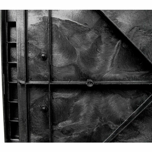 Monoflo Folding Bulk Shipping Container Lid BC4845LID - 48"L x 45"W Black 7 Monoflo Folding Bulk Shipping Container Lid BC4845LID - 48"L x 45"W Black - Image 7