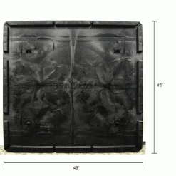 Monoflo Folding Bulk Shipping Container Lid BC4845LID - 48"L x 45"W Black 26 Monoflo Folding Bulk Shipping Container Lid BC4845LID - 48"L x 45"W Black -Containers & Organizers Sales Store 155212 dim