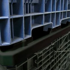 Monoflo Folding Bulk Shipping Container Lid BC3230LID - 32"L x 30"W Black -Containers & Organizers Sales Store 155214 01