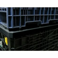 Monoflo Folding Bulk Shipping Container Lid BC3230LID - 32"L x 30"W Black -Containers & Organizers Sales Store 155214 05