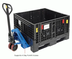 Global Industrial Folding Bulk Shipping Container, 48"Lx45"Wx27"H, 1500 Lb. Capacity, Black 41 Global Industrial Folding Bulk Shipping Container, 48"Lx45"Wx27"H, 1500 Lb. Capacity, Black -Containers & Organizers Sales Store 155215AIN 3wco