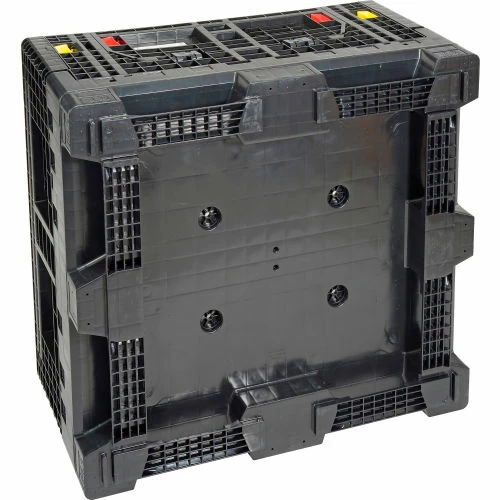 Global Industrial Folding Bulk Shipping Container, 48"Lx45"Wx27"H, 1500 Lb. Capacity, Black 11 Global Industrial Folding Bulk Shipping Container, 48"Lx45"Wx27"H, 1500 Lb. Capacity, Black - Image 11