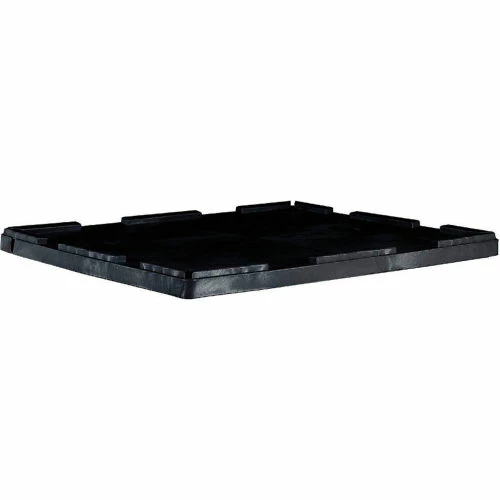 Global Industrial Folding Bulk Shipping Container, 32"Lx30"Wx34"H, 1800 Lb. Capacity, Black 4 Global Industrial Folding Bulk Shipping Container, 32"Lx30"Wx34"H, 1800 Lb. Capacity, Black - Image 4