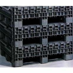Global Industrial Folding Bulk Shipping Container, 32"Lx30"Wx34"H, 1800 Lb. Capacity, Black 22 Global Industrial Folding Bulk Shipping Container, 32"Lx30"Wx34"H, 1800 Lb. Capacity, Black -Containers & Organizers Sales Store 155218 06