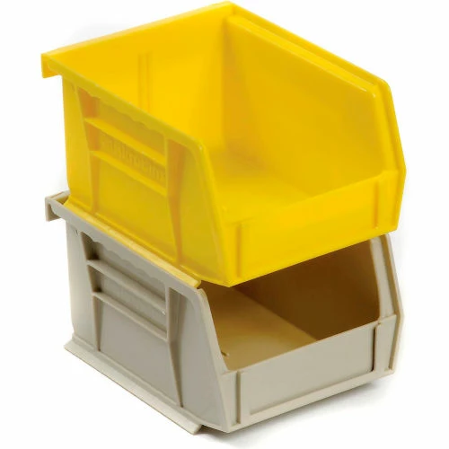 Akro-Mils® AkroBin® Plastic Stack & Hang Bin, 4-1/8"W x 5-3/8"D x 3"H, Stone - Pkg Qty 24 6 Akro-Mils® AkroBin® Plastic Stack & Hang Bin, 4-1/8"W x 5-3/8"D x 3"H, Stone - Pkg Qty 24 - Image 6