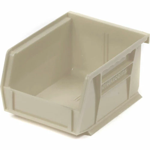 Akro-Mils® AkroBin® Plastic Stack & Hang Bin, 4-1/8"W x 5-3/8"D x 3"H, Stone - Pkg Qty 24 2 Akro-Mils® AkroBin® Plastic Stack & Hang Bin, 4-1/8"W x 5-3/8"D x 3"H, Stone - Pkg Qty 24 - Image 2
