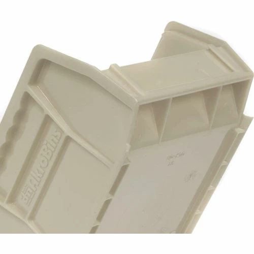 Akro-Mils® AkroBin® Plastic Stack & Hang Bin, 4-1/8"W x 5-3/8"D x 3"H, Stone - Pkg Qty 24 10 Akro-Mils® AkroBin® Plastic Stack & Hang Bin, 4-1/8"W x 5-3/8"D x 3"H, Stone - Pkg Qty 24 - Image 10