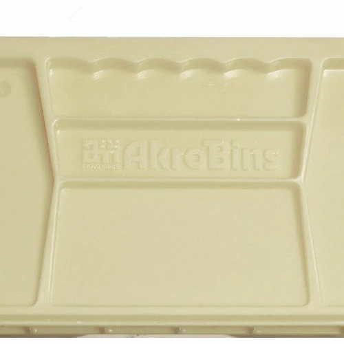 Akro-Mils® AkroBin® Plastic Stack & Hang Bin, 4-1/8"W x 5-3/8"D x 3"H, Stone - Pkg Qty 24 11 Akro-Mils® AkroBin® Plastic Stack & Hang Bin, 4-1/8"W x 5-3/8"D x 3"H, Stone - Pkg Qty 24 - Image 11