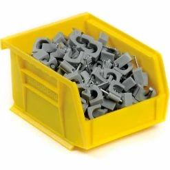 Akro-Mils® AkroBin® Plastic Stacking Bin, 4-1/8"W x 5-3/8"D x 3"H, Yellow - Pkg Qty 24 -Containers & Organizers Sales Store 184810YL 01