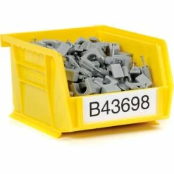 Akro-Mils® AkroBin® Plastic Stacking Bin, 4-1/8"W x 5-3/8"D x 3"H, Yellow - Pkg Qty 24 -Containers & Organizers Sales Store 184810YL 09