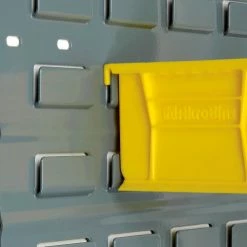 Akro-Mils® AkroBin® Plastic Stacking Bin, 4-1/8"W x 5-3/8"D x 3"H, Yellow - Pkg Qty 24 -Containers & Organizers Sales Store 184810YL 11