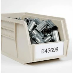 Akro-Mils® AkroBin® Plastic Stack & Hang Bin, 5-1/2"W x 10-7/8"D x 5"H, Stone - Pkg Qty 12 -Containers & Organizers Sales Store 184812BG 14