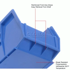 Akro-Mils 30230 Blue Bins Case of 36 for Two-In-One Plastic Stock & Utility ProCarts - Pkg Qty 36 -Containers & Organizers Sales Store 184812BL 2wco