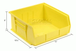 Akro-Mils 30235 Yellow Bins Case of 12 for Two-In-One Plastic Stock & Utility ProCarts - Pkg Qty 12 31 Akro-Mils 30235 Yellow Bins Case of 12 for Two-In-One Plastic Stock & Utility ProCarts - Pkg Qty 12 -Containers & Organizers Sales Store 184813YL dim