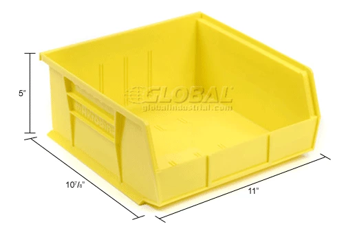 Akro-Mils 30235 Yellow Bins Case of 12 for Two-In-One Plastic Stock & Utility ProCarts - Pkg Qty 12 16 Akro-Mils 30235 Yellow Bins Case of 12 for Two-In-One Plastic Stock & Utility ProCarts - Pkg Qty 12 - Image 16