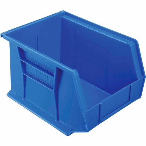 Akro-Mils® AkroBin® Plastic Stack & Hang Bin, 8-1/4"W x 10-3/4"D x 7"H, Blue - Pkg Qty 6 2 Akro-Mils® AkroBin® Plastic Stack & Hang Bin, 8-1/4"W x 10-3/4"D x 7"H, Blue - Pkg Qty 6 - Image 2