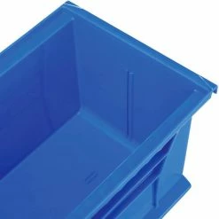 Akro-Mils® AkroBin® Plastic Stack & Hang Bin, 8-1/4"W x 10-3/4"D x 7"H, Blue - Pkg Qty 6 30 Akro-Mils® AkroBin® Plastic Stack & Hang Bin, 8-1/4"W x 10-3/4"D x 7"H, Blue - Pkg Qty 6 -Containers & Organizers Sales Store 184814BL 11