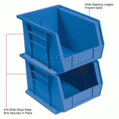 Akro-Mils 30239 Blue Bins Case of 12 for Two-In-One Plastic Stock & Utility ProCarts - Pkg Qty 12 31 Akro-Mils 30239 Blue Bins Case of 12 for Two-In-One Plastic Stock & Utility ProCarts - Pkg Qty 12 -Containers & Organizers Sales Store 184814BL 3wco 1