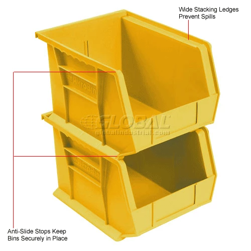 Akro-Mils 30239 Yellow Bins Case of 12 for Two-In-One Plastic Stock & Utility ProCarts - Pkg Qty 12 15 Akro-Mils 30239 Yellow Bins Case of 12 for Two-In-One Plastic Stock & Utility ProCarts - Pkg Qty 12 - Image 15