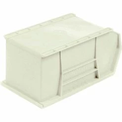 Akro-Mils® AkroBin® Plastic Stack & Hang Bin, 8-1/4"W x 14-3/4"D x 7"H, Stone - Pkg Qty 12 -Containers & Organizers Sales Store 184815BG 05