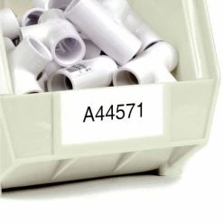 Akro-Mils® AkroBin® Plastic Stack & Hang Bin, 8-1/4"W x 14-3/4"D x 7"H, Stone - Pkg Qty 12 -Containers & Organizers Sales Store 184815BG 09