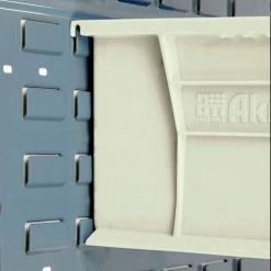 Akro-Mils® AkroBin® Plastic Stack & Hang Bin, 8-1/4"W x 14-3/4"D x 7"H, Stone - Pkg Qty 12 -Containers & Organizers Sales Store 184815BG 11