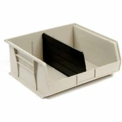 Akro-Mils® AkroBin® Plastic Stack & Hang Bin, 16-1/2"W x 14-3/4"D x 7"H, Stone - Pkg Qty 6 20 Akro-Mils® AkroBin® Plastic Stack & Hang Bin, 16-1/2"W x 14-3/4"D x 7"H, Stone - Pkg Qty 6 -Containers & Organizers Sales Store 184816BG 03