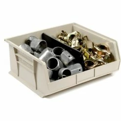 Akro-Mils® AkroBin® Plastic Stack & Hang Bin, 16-1/2"W x 14-3/4"D x 7"H, Stone - Pkg Qty 6 21 Akro-Mils® AkroBin® Plastic Stack & Hang Bin, 16-1/2"W x 14-3/4"D x 7"H, Stone - Pkg Qty 6 -Containers & Organizers Sales Store 184816BG 04