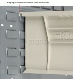 Akro-Mils® AkroBin® Plastic Stack & Hang Bin, 16-1/2"W x 14-3/4"D x 7"H, Stone - Pkg Qty 6 33 Akro-Mils® AkroBin® Plastic Stack & Hang Bin, 16-1/2"W x 14-3/4"D x 7"H, Stone - Pkg Qty 6 -Containers & Organizers Sales Store 184816BG 4wco