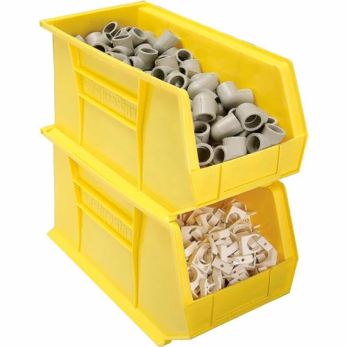 Akro-Mils® AkroBin® Plastic Stack & Hang Bin, 8-1/4"W x 18"D x 9"H, Yellow - Pkg Qty 6 11 Akro-Mils® AkroBin® Plastic Stack & Hang Bin, 8-1/4"W x 18"D x 9"H, Yellow - Pkg Qty 6 - Image 11