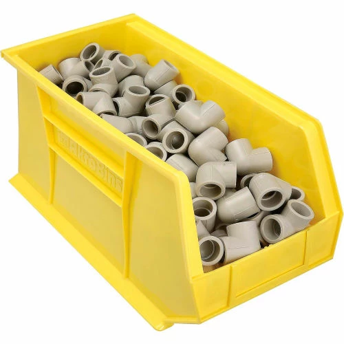 Akro-Mils® AkroBin® Plastic Stack & Hang Bin, 8-1/4"W x 18"D x 9"H, Yellow - Pkg Qty 6 15 Akro-Mils® AkroBin® Plastic Stack & Hang Bin, 8-1/4"W x 18"D x 9"H, Yellow - Pkg Qty 6 - Image 15
