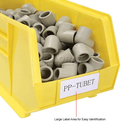Akro-Mils® AkroBin® Plastic Stack & Hang Bin, 8-1/4"W x 18"D x 9"H, Yellow - Pkg Qty 6 23 Akro-Mils® AkroBin® Plastic Stack & Hang Bin, 8-1/4"W x 18"D x 9"H, Yellow - Pkg Qty 6 - Image 23