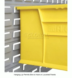 Akro-Mils® AkroBin® Plastic Stack & Hang Bin, 8-1/4"W x 18"D x 9"H, Yellow - Pkg Qty 6 50 Akro-Mils® AkroBin® Plastic Stack & Hang Bin, 8-1/4"W x 18"D x 9"H, Yellow - Pkg Qty 6 -Containers & Organizers Sales Store 184817YL 6wco