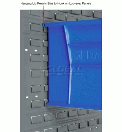 Akro-Mils® AkroBin® Plastic Stack & Hang Bin, 16-1/2"W x 18"D x 11"H, Blue - Pkg Qty 3 35 Akro-Mils® AkroBin® Plastic Stack & Hang Bin, 16-1/2"W x 18"D x 11"H, Blue - Pkg Qty 3 -Containers & Organizers Sales Store 184818BL 4wco