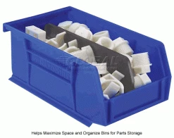 Akro-Mils Divider 40270 For AkroBin® Stacking Bin #184818 Price for pack of 6 -Containers & Organizers Sales Store 184822 3wco