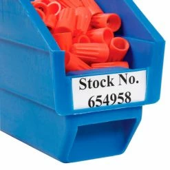 Global Industrial™ Plastic Nesting Storage Shelf Bin 2-3/4"W x 11-5/8"D x 4"H Blue - Pkg Qty 24 -Containers & Organizers Sales Store 184836BL 06
